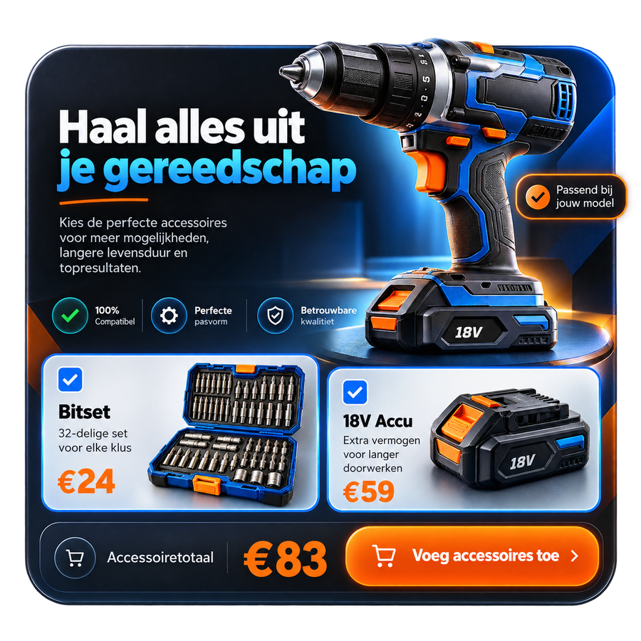 Passende accessoires kiezen voor Shopify — op maat