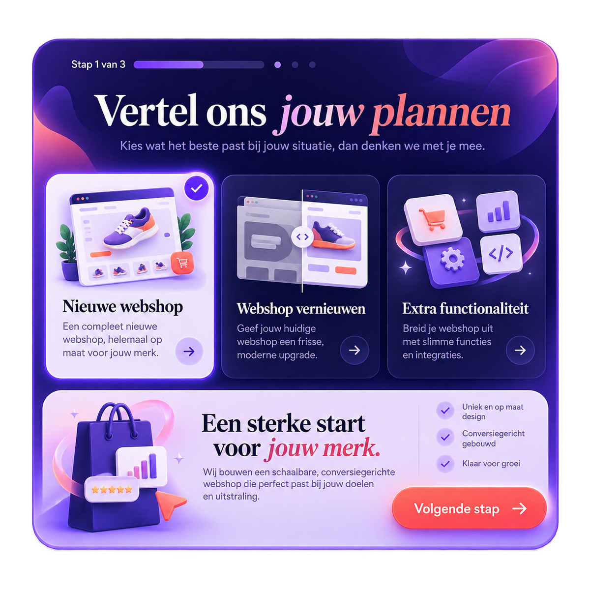 Slim aanvraagformulier voor Shopify — op maat