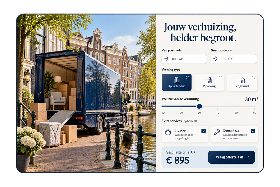 Diensten- en offertecalculator voor Shopify — op maat